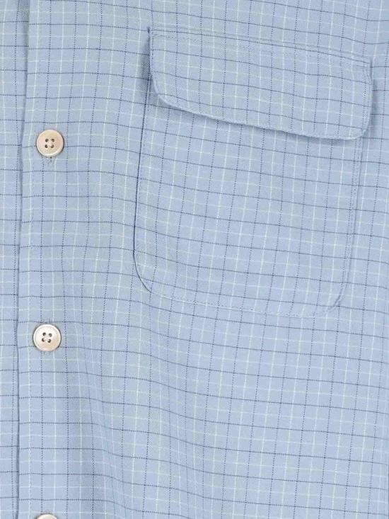  선플라워 셔츠 1262BLUECHECK Blue - SUNFLOWER