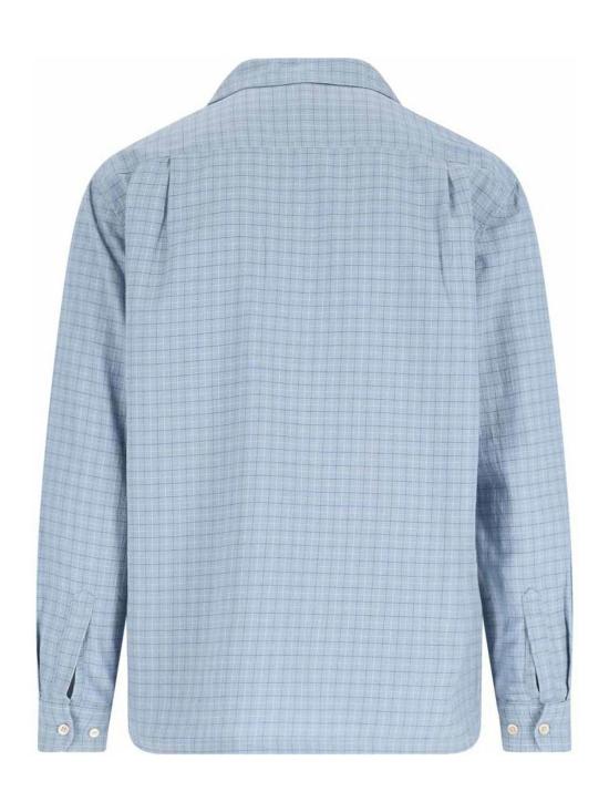  선플라워 셔츠 1262BLUECHECK Blue - SUNFLOWER