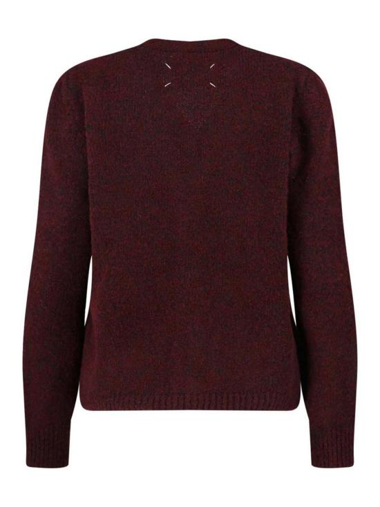 25FW 마르지엘라 V넥 가디건 S51HP0023M13154001F Red - MAISON MARGIELA