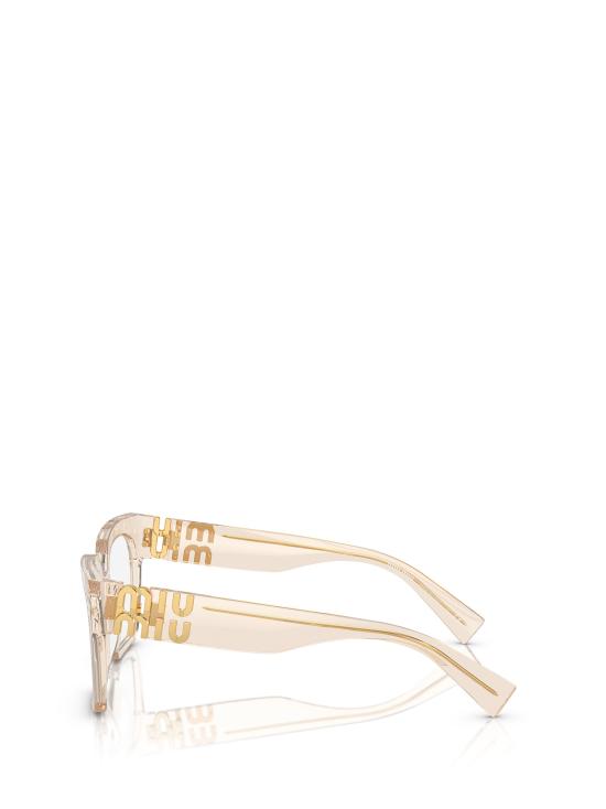 26FW 미우미우 안경 MU 04UV 11T1O1 SAND TRANSPARENT - MIU MIU