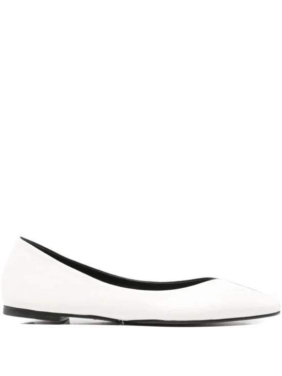 25FW 자크뮈스 플랫 슈즈 FOW00183AC27L26 9FH BLACK WHITE