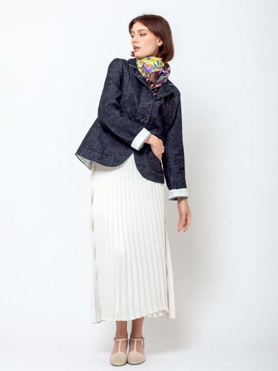  에이치플러스 하노 베셀 데님 자켓 H+ 한노 베셀 블린다 워시드 데님 재킷 - H+ HANNOH WESSEL