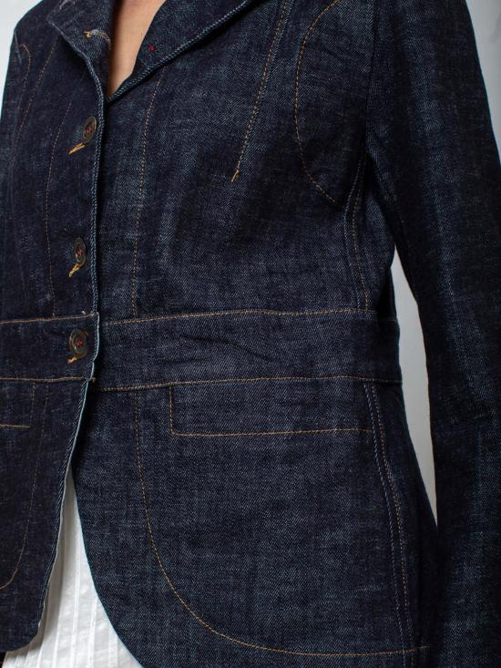  에이치플러스 하노 베셀 데님 자켓 H+ 한노 베셀 블린다 워시드 데님 재킷 - H+ HANNOH WESSEL