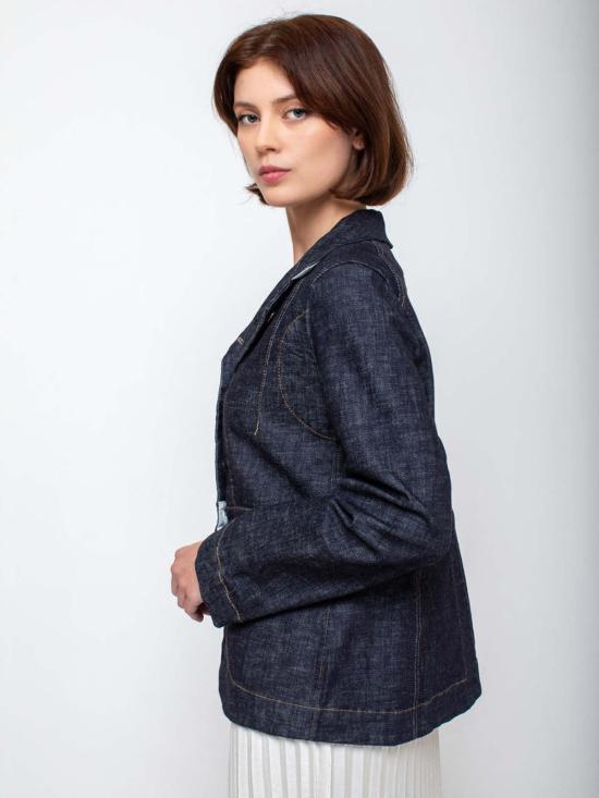  에이치플러스 하노 베셀 데님 자켓 H+ 한노 베셀 블린다 워시드 데님 재킷 - H+ HANNOH WESSEL