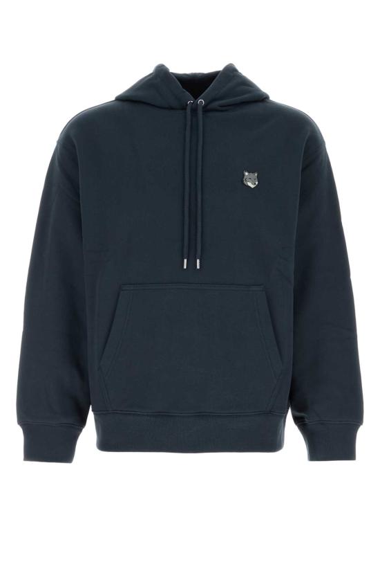 25FW 메종키츠네 폭스 헤드 컴포트 후드 티셔츠 PM00703KM0341 0413 CLASSICNAVY