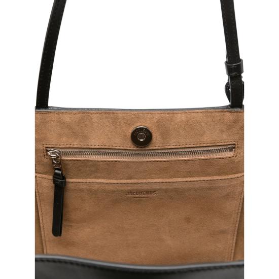 25FW 자크뮈스 토트백 BAU00433 AC18A08 990 BLACK - JACQUEMUS