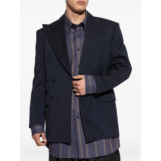 25FW 비비안웨스트우드 수트 자켓 2301002F W018V K401 BLUE - VIVIENNE WESTWOOD