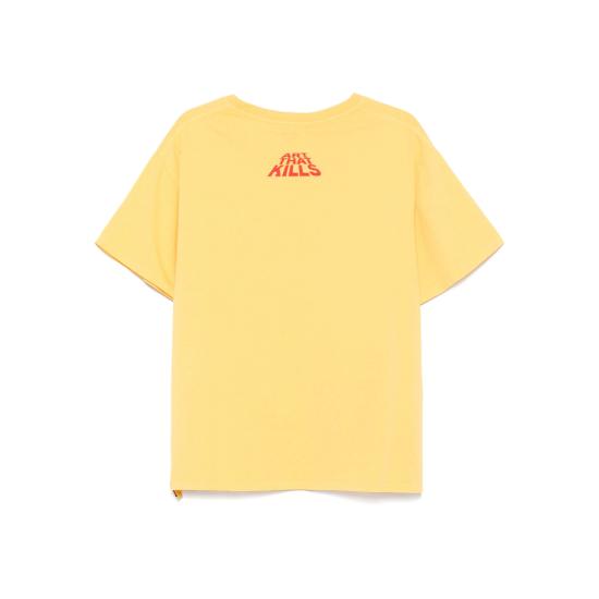 25FW 갤러리 디파트먼트 반팔 티셔츠 JT 10243 YEGOL YELLOW - GALLERY DEPT