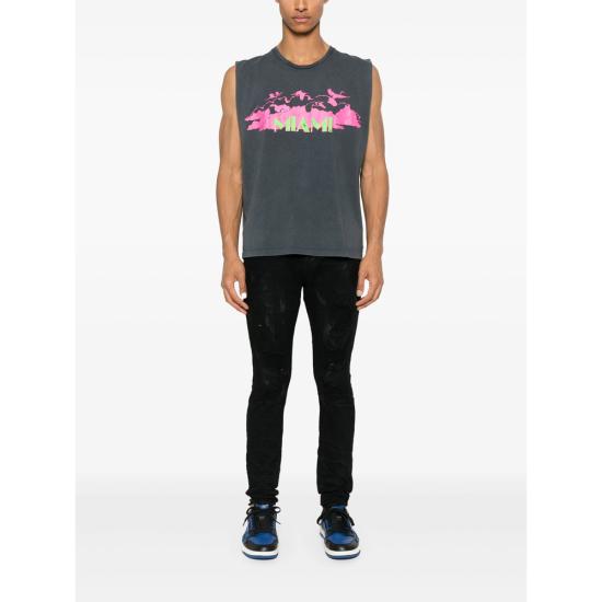 25FW 갤러리 디파트먼트 민소매 티셔츠 CST 10248 OCEBK GREY - GALLERY DEPT