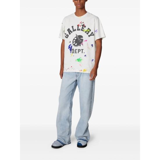 25FW 갤러리 디파트먼트 반팔 티셔츠 ADT 10242 WHITE - GALLERY DEPT