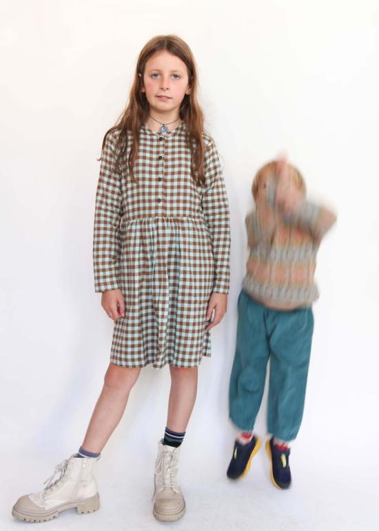  [키즈] 세렌디피티 오가닉 원피스 키즈 스 브러시드 드레스 4311 드레스 - SERENDIPITY ORGANICS