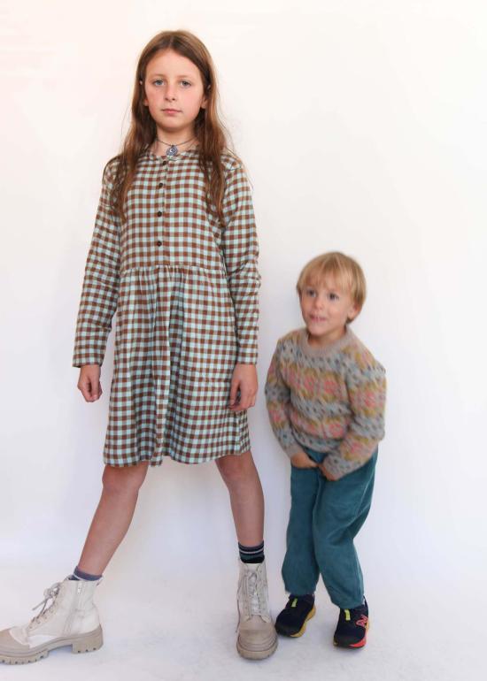  [키즈] 세렌디피티 오가닉 원피스 키즈 스 브러시드 드레스 4311 드레스 - SERENDIPITY ORGANICS