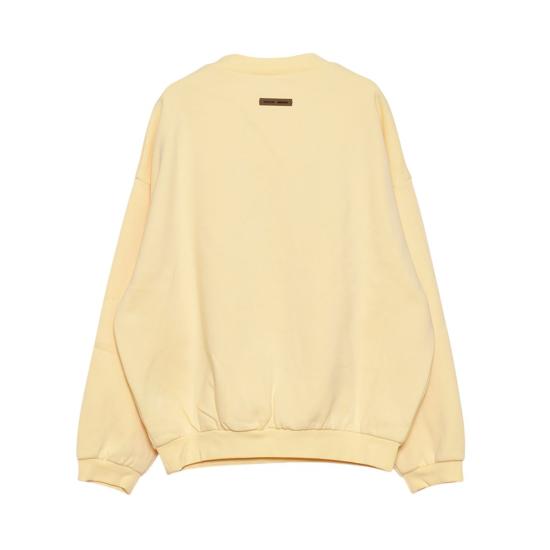  피어오브갓 긴팔 티셔츠 Fear Of God 90년대 크루넥 스웨트셔츠 가든 옐로우 - FEAR OF GOD