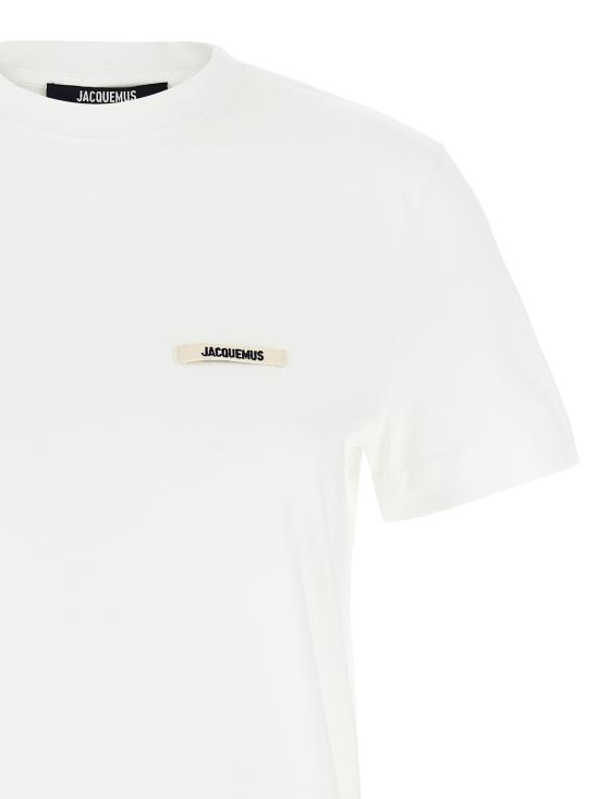 26SS 자크뮈스 반팔 티셔츠 25HTSW00550AJ00029100 White - JACQUEMUS