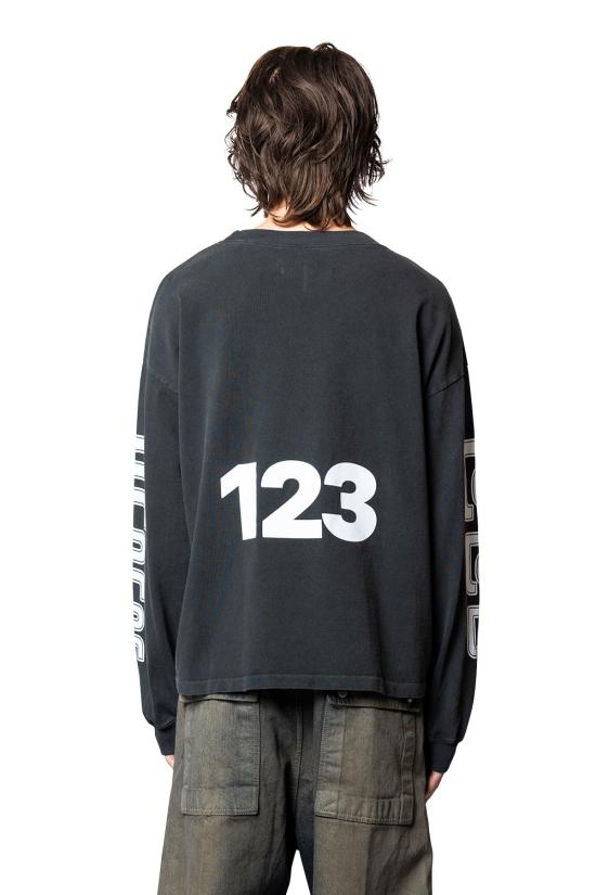 26SS 리빙톤 르아 레비스 123 긴팔 티셔츠 METG LS00 JBLK - RIVINGTON ROI REBIS 123