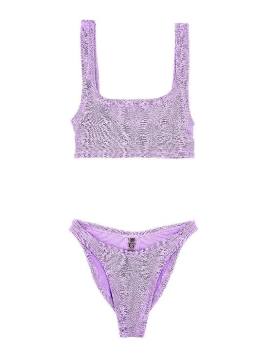 훈자 지 비키니 수영복 XANDRABIKINILILAC Purple