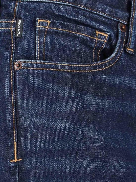  톰포드 스트레이트 팬츠 DPH001DMC073HB841 Blue - TOMFORD