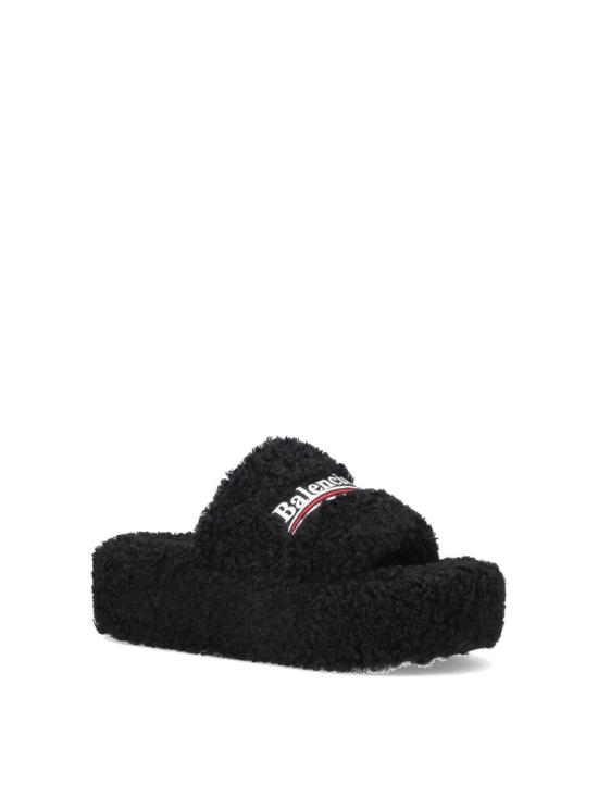 25FW 발렌시아가 샌들 762826W14C21096 Black - BALENCIAGA