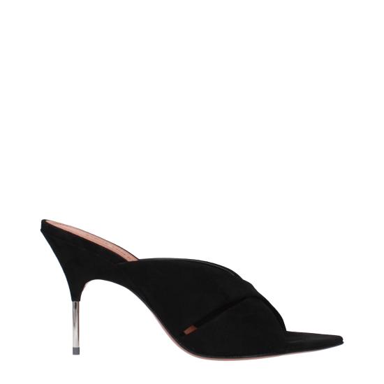 25SS 아미나 무아디 샌들 SAMANTHASLIPPER95SUEDEBLACK