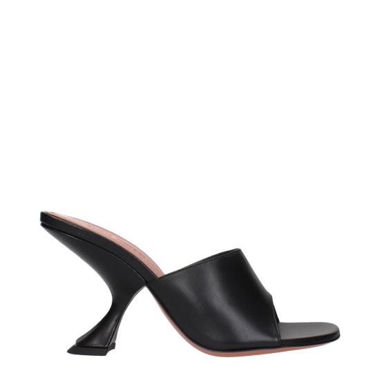 25SS 아미나 무아디 샌들 TAYLORSLIPPERNAPPABLACK