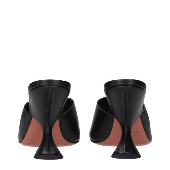 25SS 아미나 무아디 샌들 TAYLORSLIPPERNAPPABLACK - AMINA MUADDI