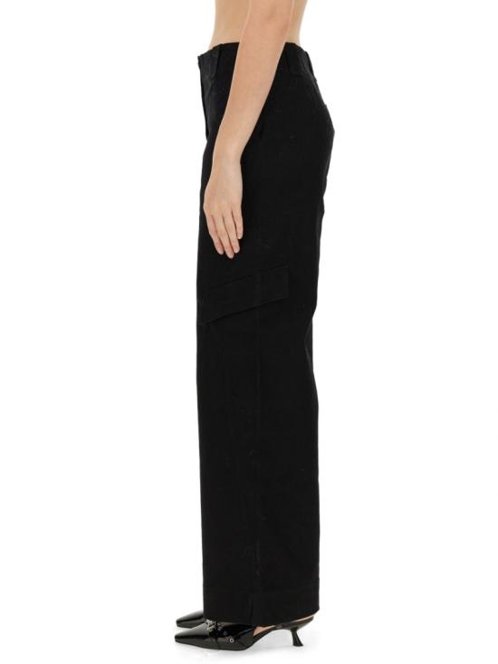  가니 스트레이트 팬츠 F9612 099 Black - GANNI