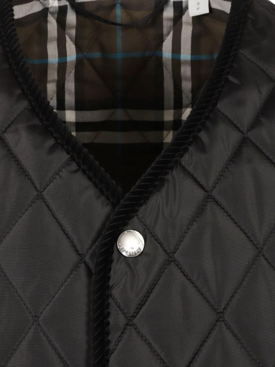 25SS 버버리 베스트 8104909 A1189 Black - BURBERRY