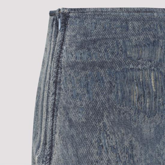 25SS 디젤 롱 스커트 A18934 068RQ Blue - DIESEL