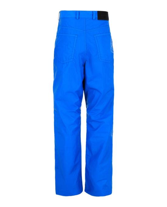  살바토레 페라가모 스트레이트 팬츠 143669 767339 40001 50 Blue - SALVATORE FERRAGAMO