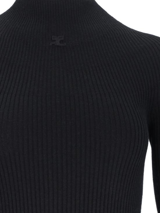 24FW 쿠레쥬 원피스 324MRO466FI00499999 Black - COURREGES