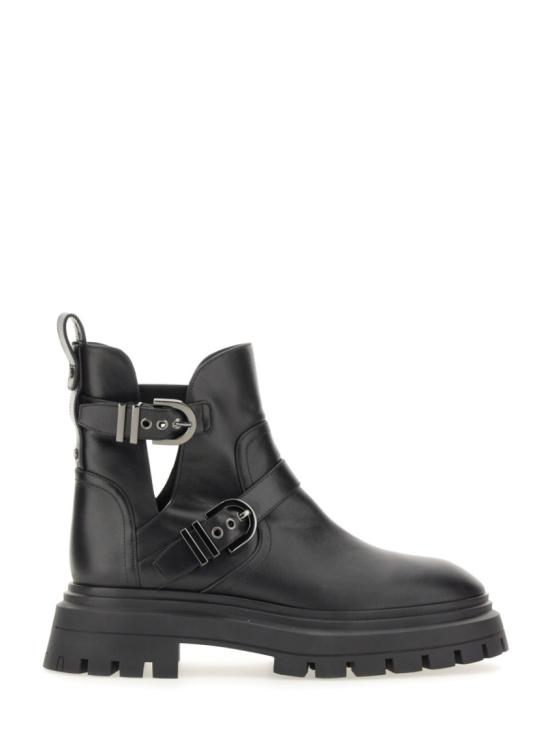  스튜어트 와이츠먼 부츠 SF018 BLK Black