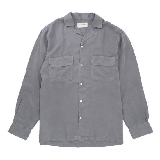 25SS 오피신 제네랄 긴팔 셔츠 S25MSHI027 IRON GREY Grey