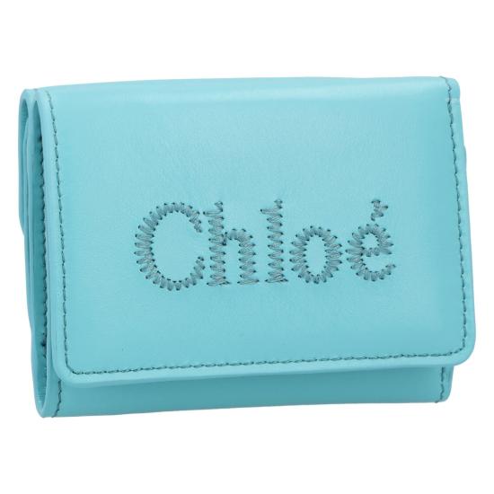  끌로에 지갑 CHC23AP875I1046K Blue - CHLOE