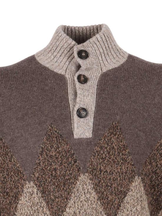 25FW 발렌타인 터틀넥 B2W206 5WI01 Brown - BALLANTYNE