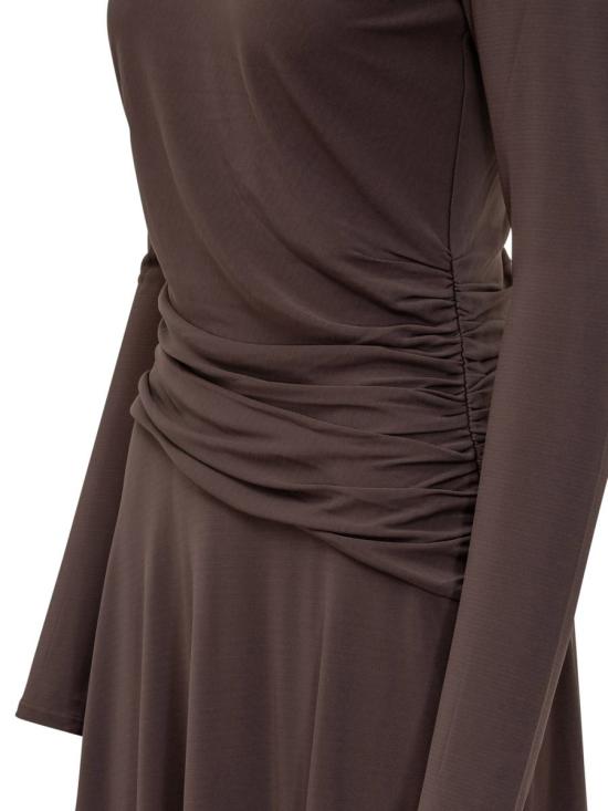 25FW 토리버치 원피스 176360 258 BROWN - TORY BURCH