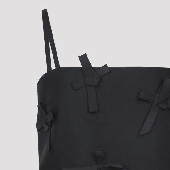 25FW 질샌더 숏 원피스 J03CT0534 J55099 001 Black - JIL SANDER