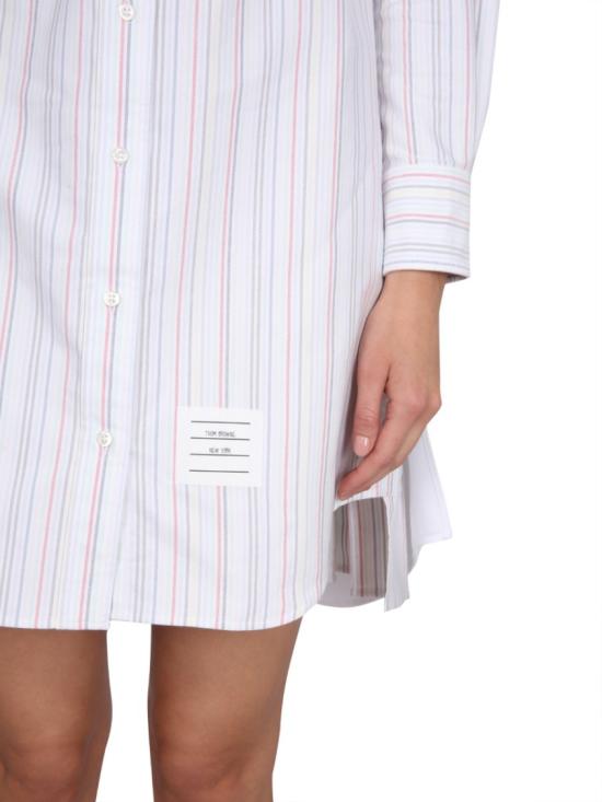  톰브라운 미디 원피스 FDSD95C F0272996 White - THOM BROWNE