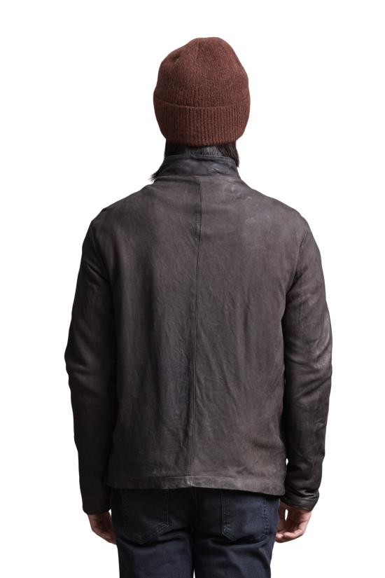 25FW 조르지오 브라토 가죽 자켓 GU26F26099VBRUSH MOKA - GIORGIO BRATO