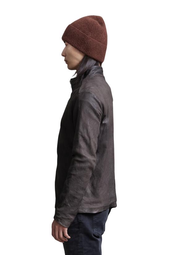 25FW 조르지오 브라토 가죽 자켓 GU26F26099VBRUSH MOKA - GIORGIO BRATO