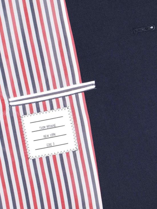  톰브라운 수트 자켓 MJU568A F0582415 Blue - THOM BROWNE