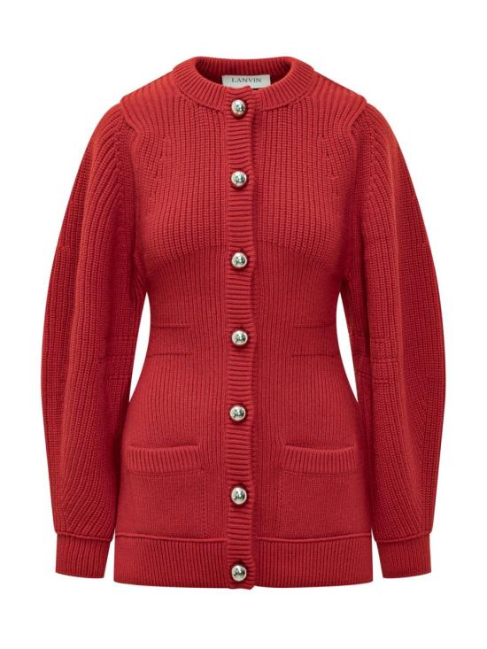 25FW 랑방 가디건 RWCA0005K066H25 354 RED