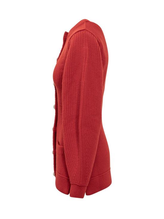 25FW 랑방 가디건 RWCA0005K066H25 354 RED - LANVIN