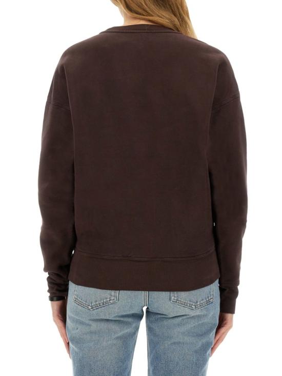 생로랑 긴팔 티셔츠 807761 Y36SV2355 Black - SAINT LAURENT