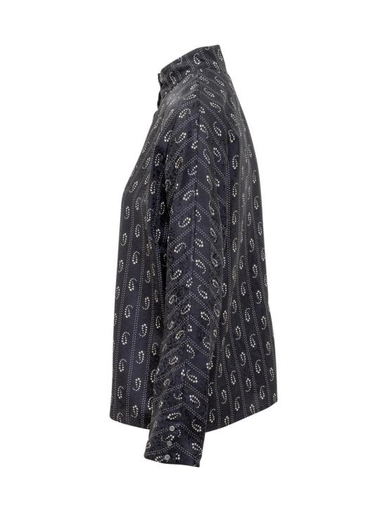 25FW 토리버치 블라우스 176382 476 BLUE - TORY BURCH