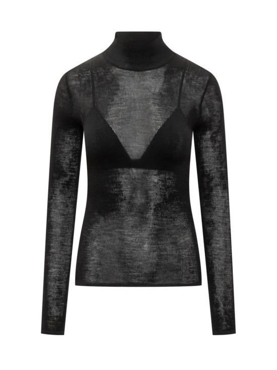 25FW 베르사체 터틀넥 10216761A15984 1B000 Black