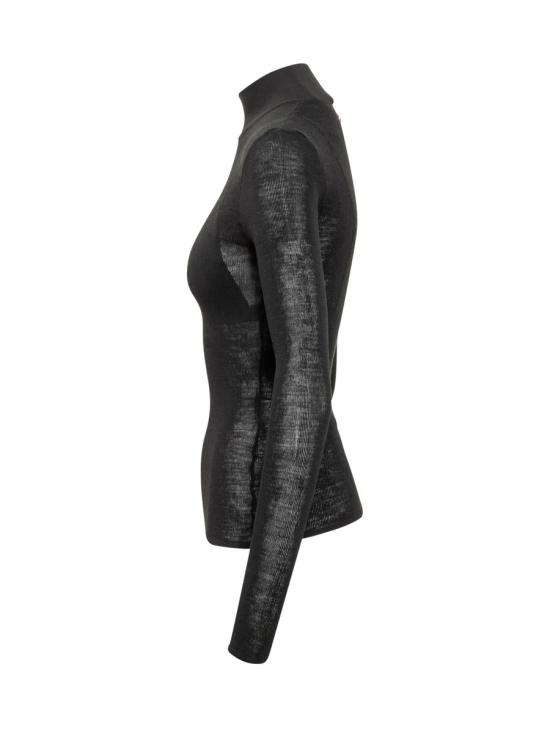 25FW 베르사체 터틀넥 10216761A15984 1B000 Black - VERSACE