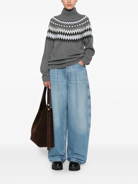 25FW 비유 스웨터 CD4096F5A50 Gray - BE YOU