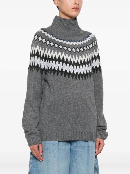 25FW 비유 스웨터 CD4096F5A50 Gray - BE YOU