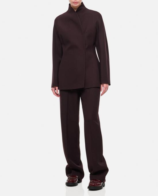 24FW 펜디 스트레이트 팬츠 FR6580AJYFF0AU3 Black - FENDI