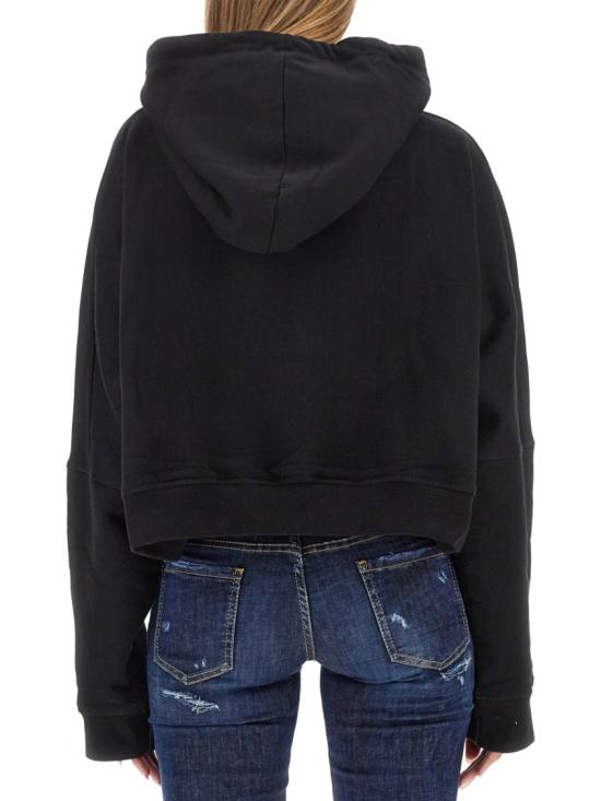  디스퀘어드2 후드 티셔츠 S72GU0442 S25516900 Black - DSQUARED2